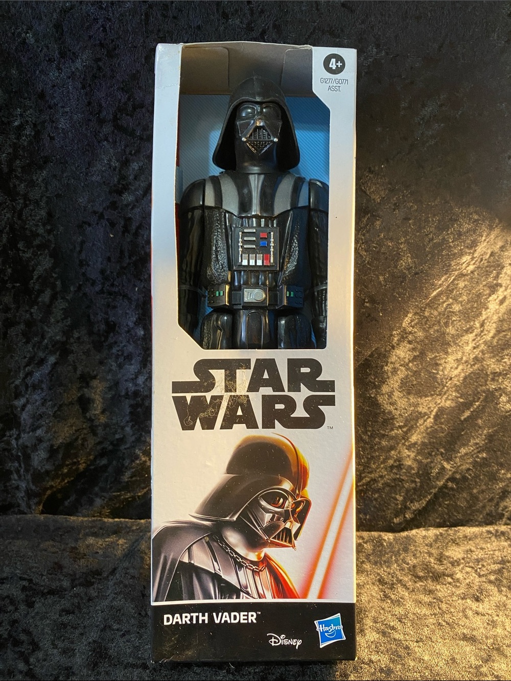 Hasbro Star Wars Darth Vader Figure - Black, Blue Accents
